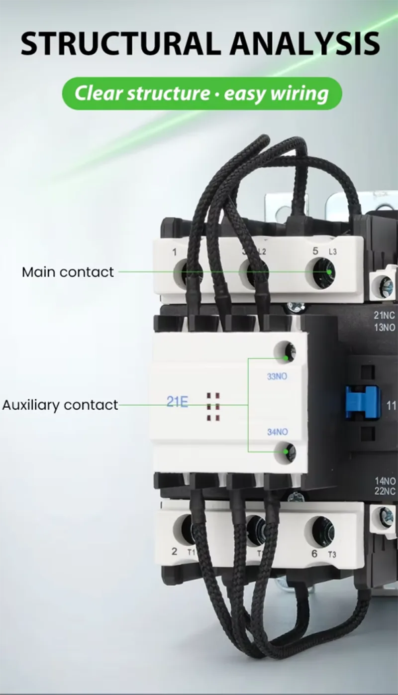 CJ19-65A 21E Capacitor Switching Contactor