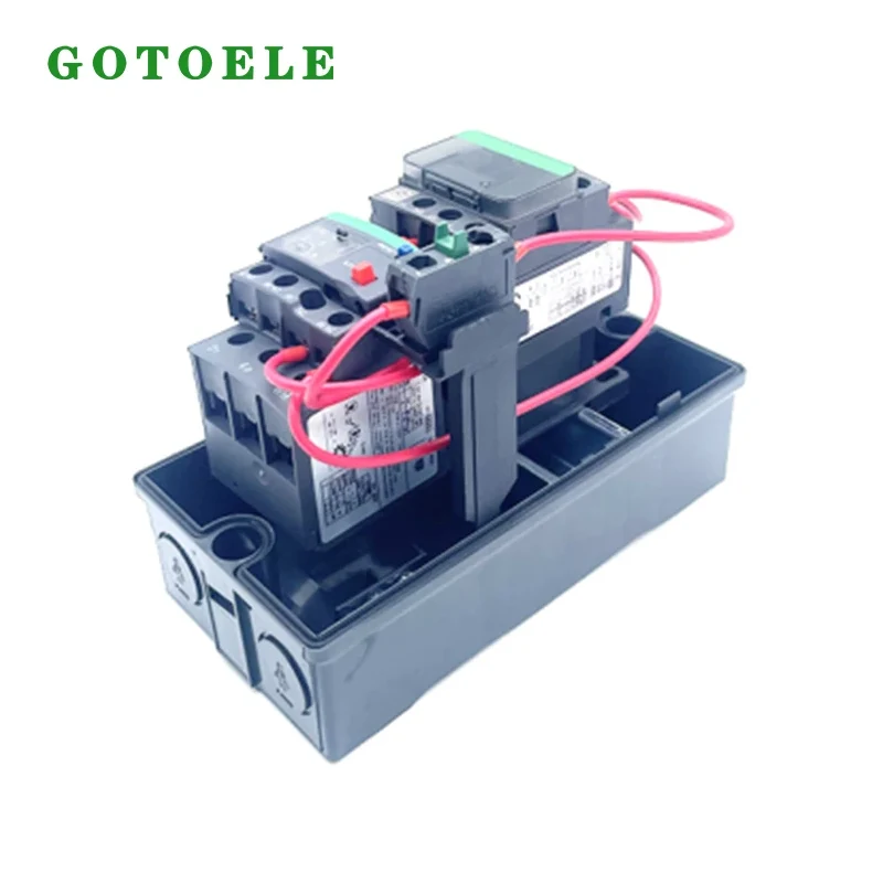 LE1-D09 Démarreur de moteur magnétique 4KW 5,5HP 20A 3P 1NO+1NC LE1-D09 Démarreur de moteur magnétique 4KW 5,5HP 20A 3P 1NO+1NC